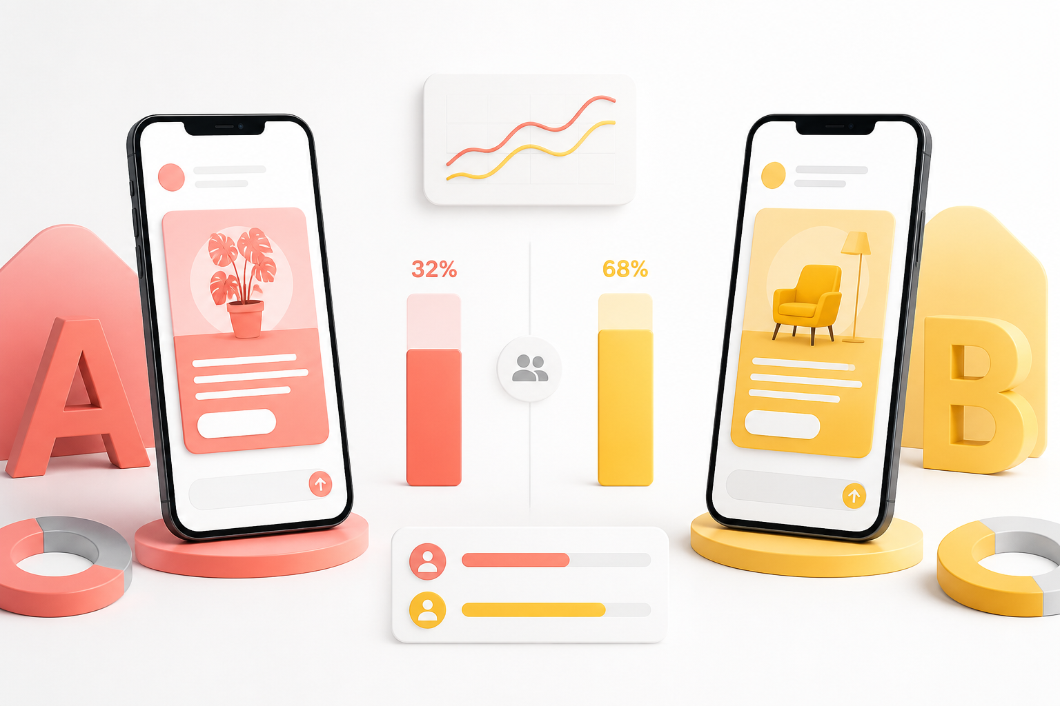 A/B testing de campagnes messaging avec comparaison de variantes et résultats statistiques