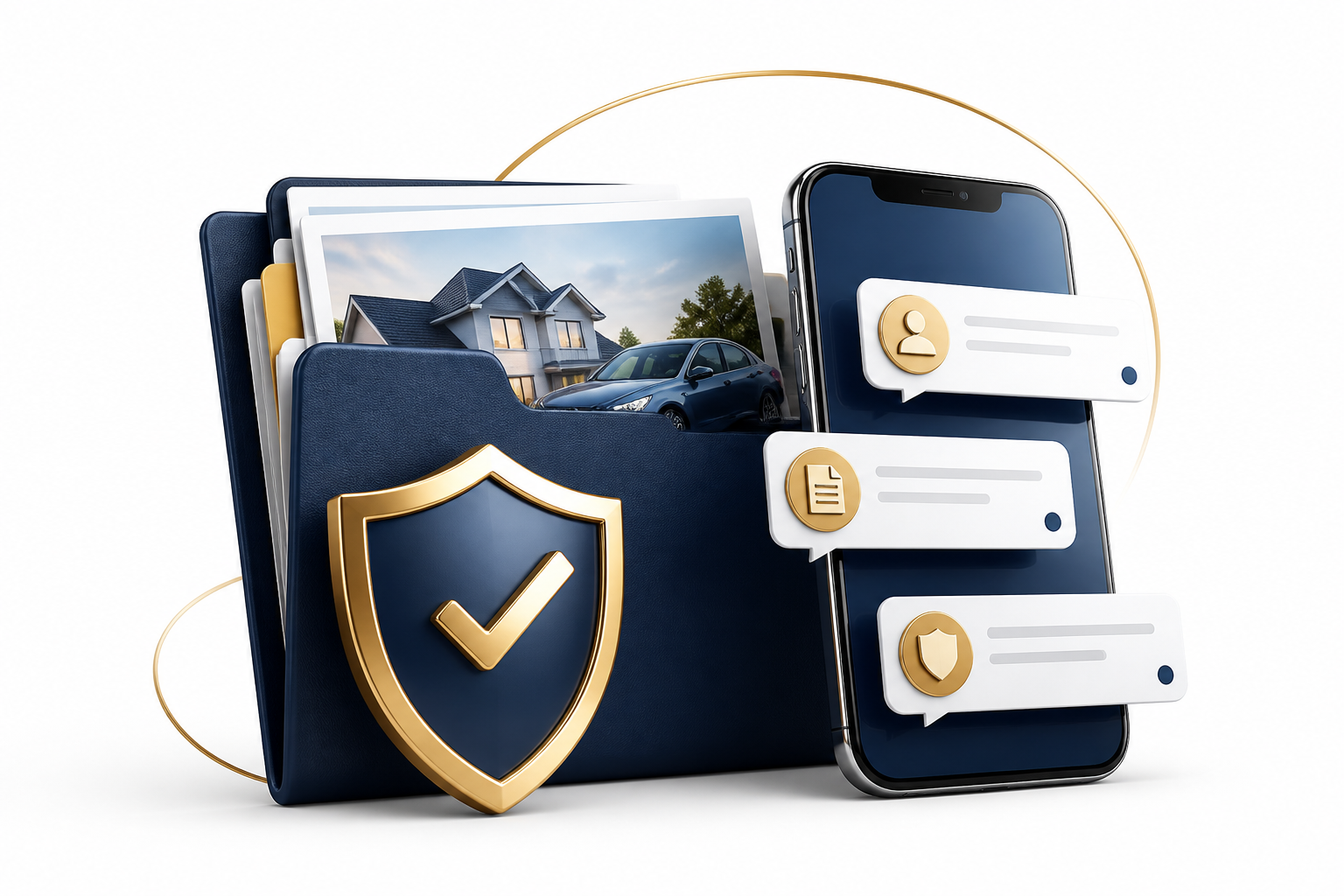 Gestion digitale des sinistres d'assurance avec suivi client automatisé