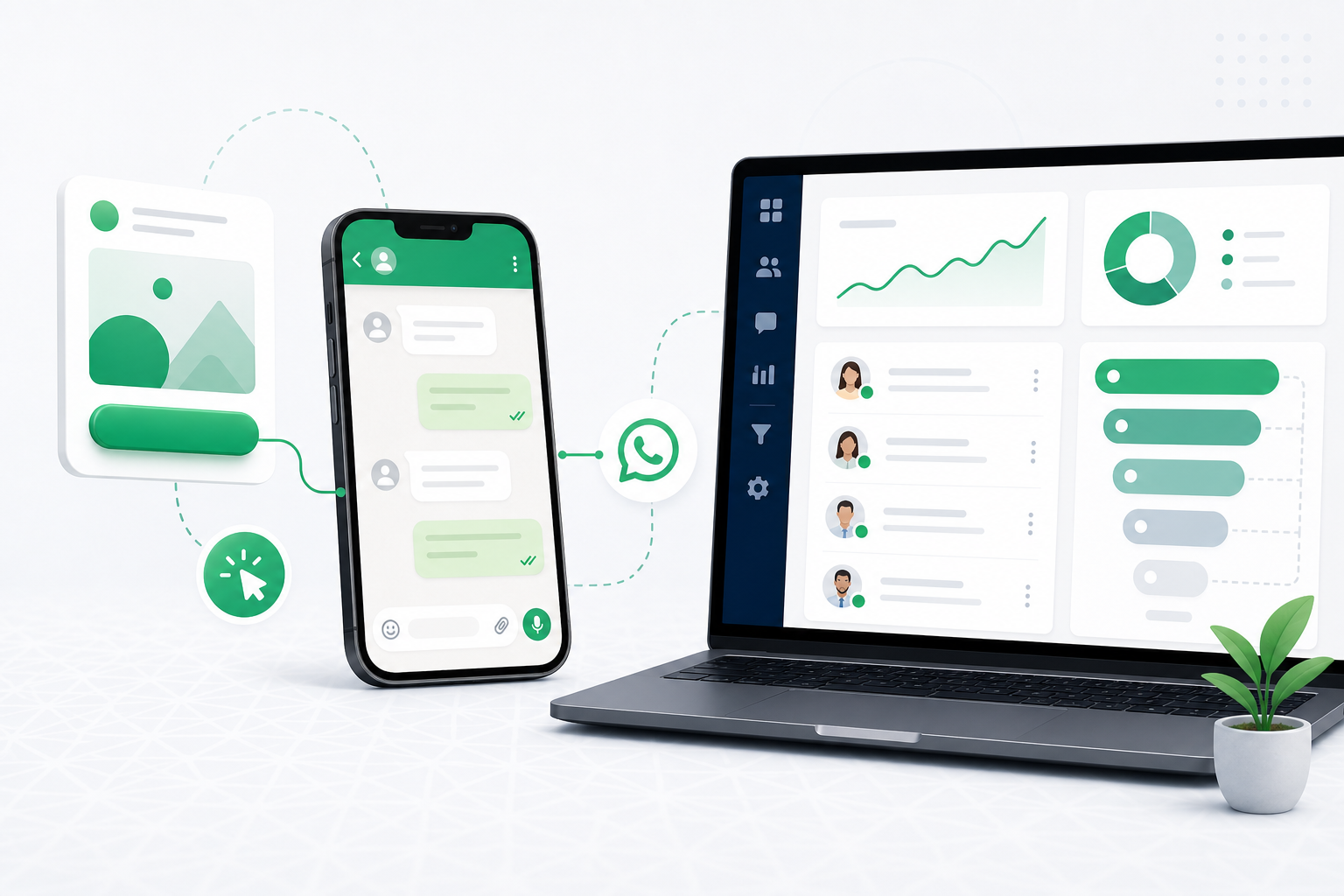 Stratégies de génération de leads via WhatsApp avec funnels de conversion
