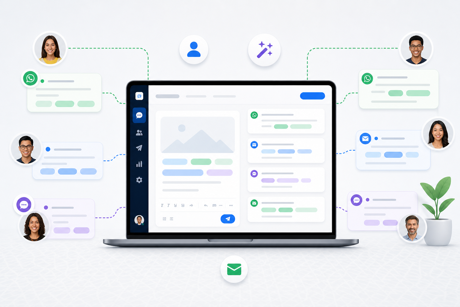 Personnalisation des messages marketing avec variables dynamiques et segmentation