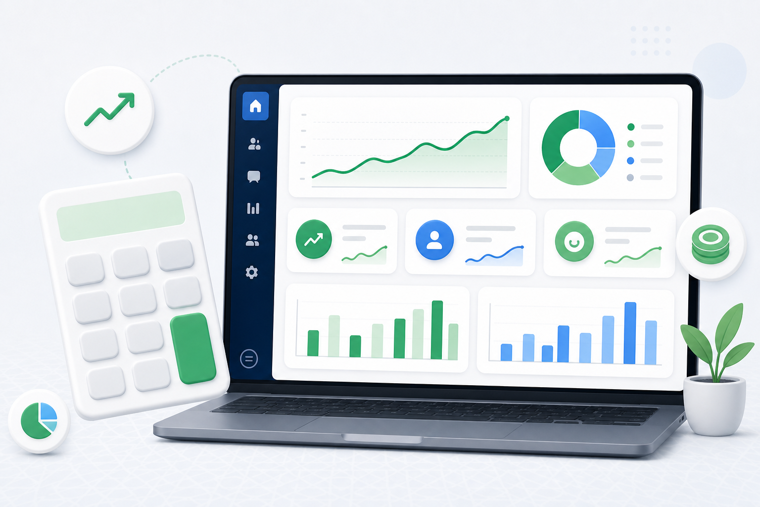 Calcul du ROI d'une plateforme de relation client avec formules et graphiques